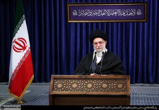 پوستر معنادار سایت رهبر انقلاب درباره واکسن کرونا
