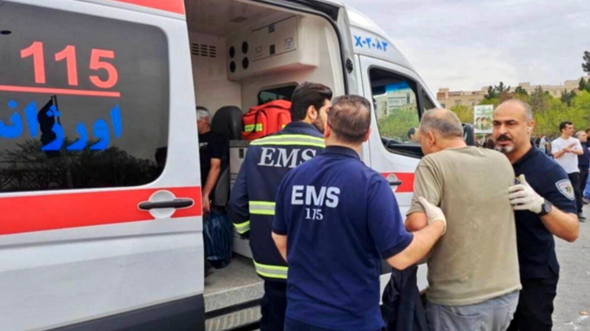 اعلام آمار مصدومان حوادث بامدادی حملات آمریکا در تهران