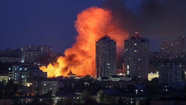 روسیه زیرساخت نظامی - صنعتی اوکراین را هدف قرار داد