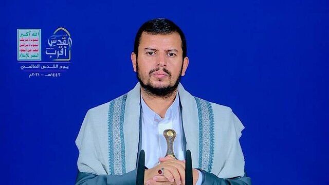 درخواست رهبر انصارالله علیه آمریکا و اسرائیل