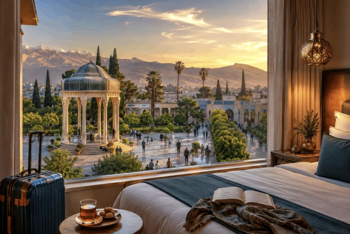 ۳ روز در شیراز؛ کجا اقامت کنیم تا به حافظیه، سعدیه و مرکز شهر نزدیک باشیم؟