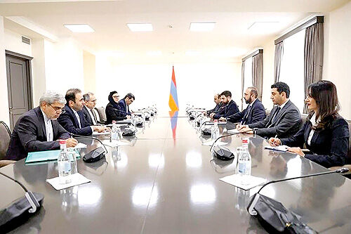 ایران و ارمنستان در جست‌‌وجوی مشارکت راهبردی