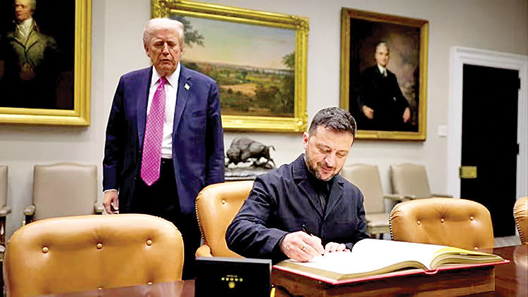 تحقیر زلنسکی در کاخ سفید