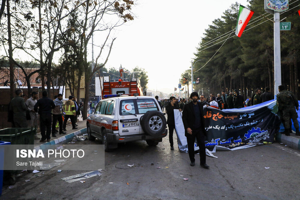 خبر هولناک رئیس سازمان قضائی نیروهای مسلح استان کرمان/ 64 بمب قرار بود در  مراسم شهید سلیمانی منفجر شود