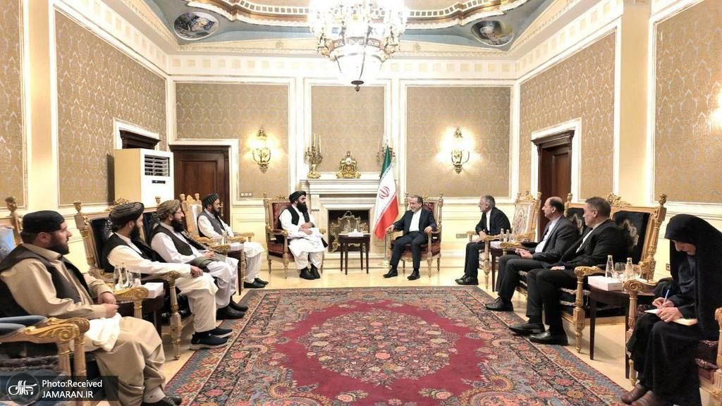 دیدار وزیر خارجه طالبان با عراقچی (3)