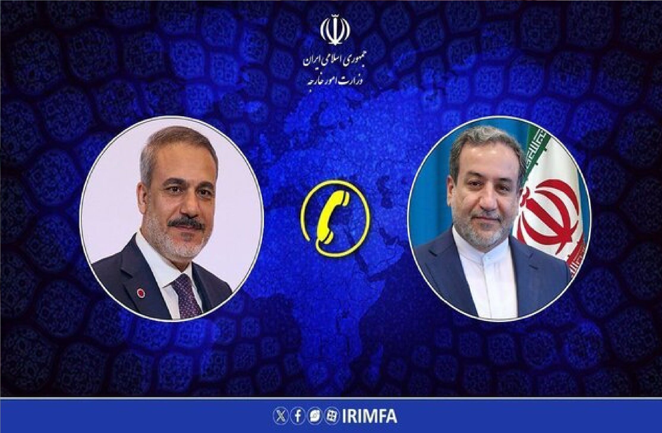 وزیران خارجه ایران و ترکیه تلفنی گفت‌وگو کردند