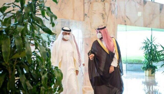 بن سلمان وارد امارات شد
