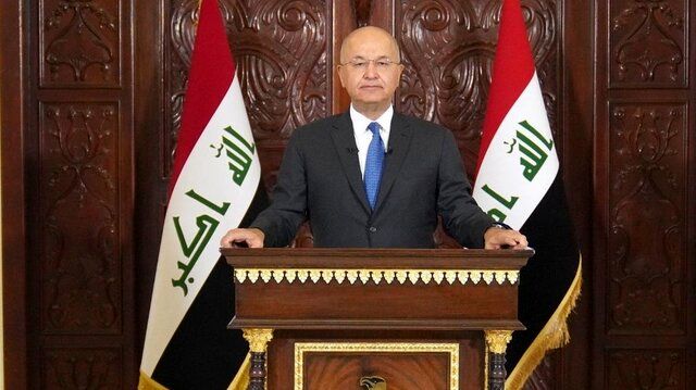 نامه رئیس‌جمهوری عراق به دادگاه فدرال