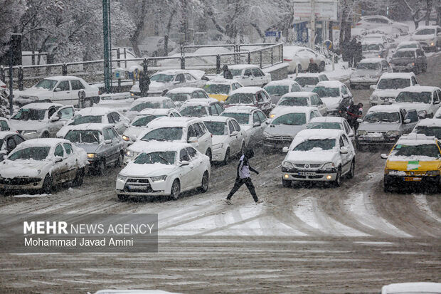 برف و باران شدید در 12 استان کشور/ هشدار نارنجی صادر شد