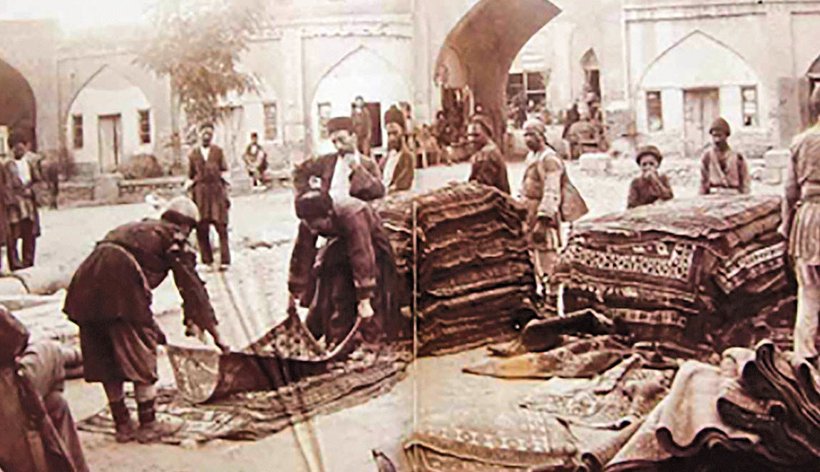صنعت فرش و سرمایه‌گذاری شرکت‌های غربی در دوره قاجار