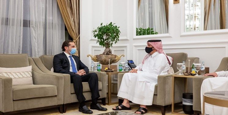 سعد الحریری با وزیرخارجه قطر دیدار کرد