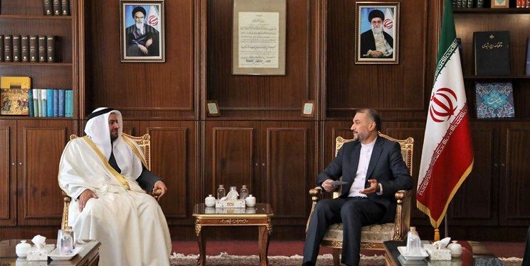 معاون وزیر خارجه قطر با امیرعبداللهیان دیدار کرد