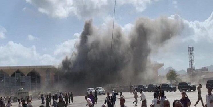 انفجار در مرکز عدن
