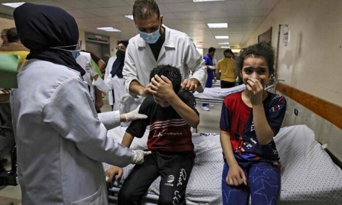 بیمارستان‌های غزه بمباران شد