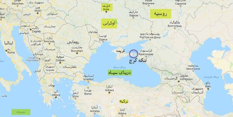 انفجار مهیب در شبه جزیره کریمه+جزییات
