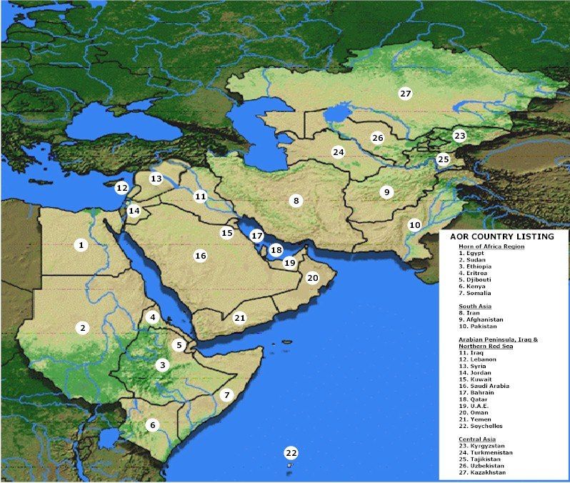 سومین ناو هواپیمابر آمریکا به خاورمیانه وارد شد