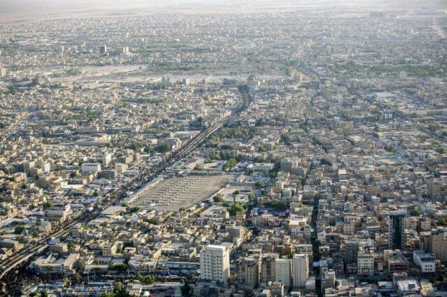 بازدید هوایی فرمانده عملیات بغداد از روند طرح امنیتی مراسم اربعین+عکس