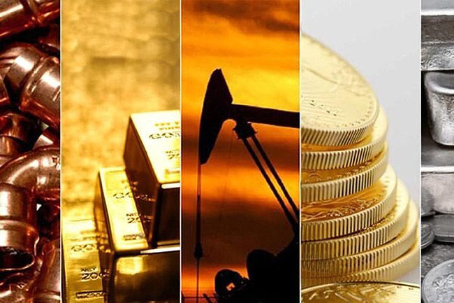 نوسان در قیمت کالاهای بورسی