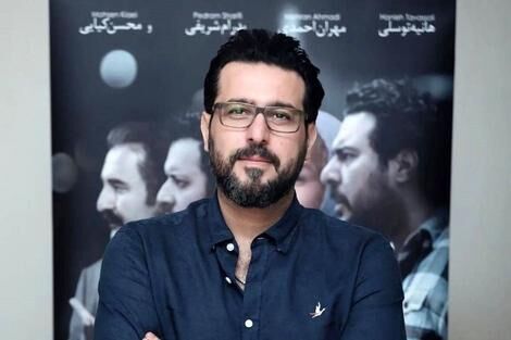 محسن کیایی در کنار اسطوره فوتبال ایران+عکس