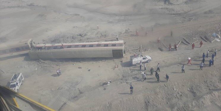 دستور بازداشت 6 نفر در پی حادثه امروز قطار مشهد - یزد