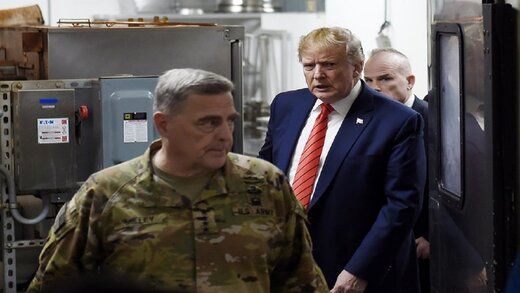 نگرانی فرماندهان ارتش آمریکا از کودتای ترامپ
