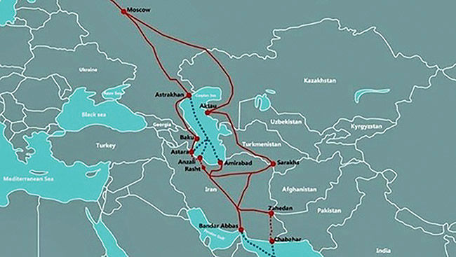 هدف‌گذاری حمل بار در محور ایران - روسیه