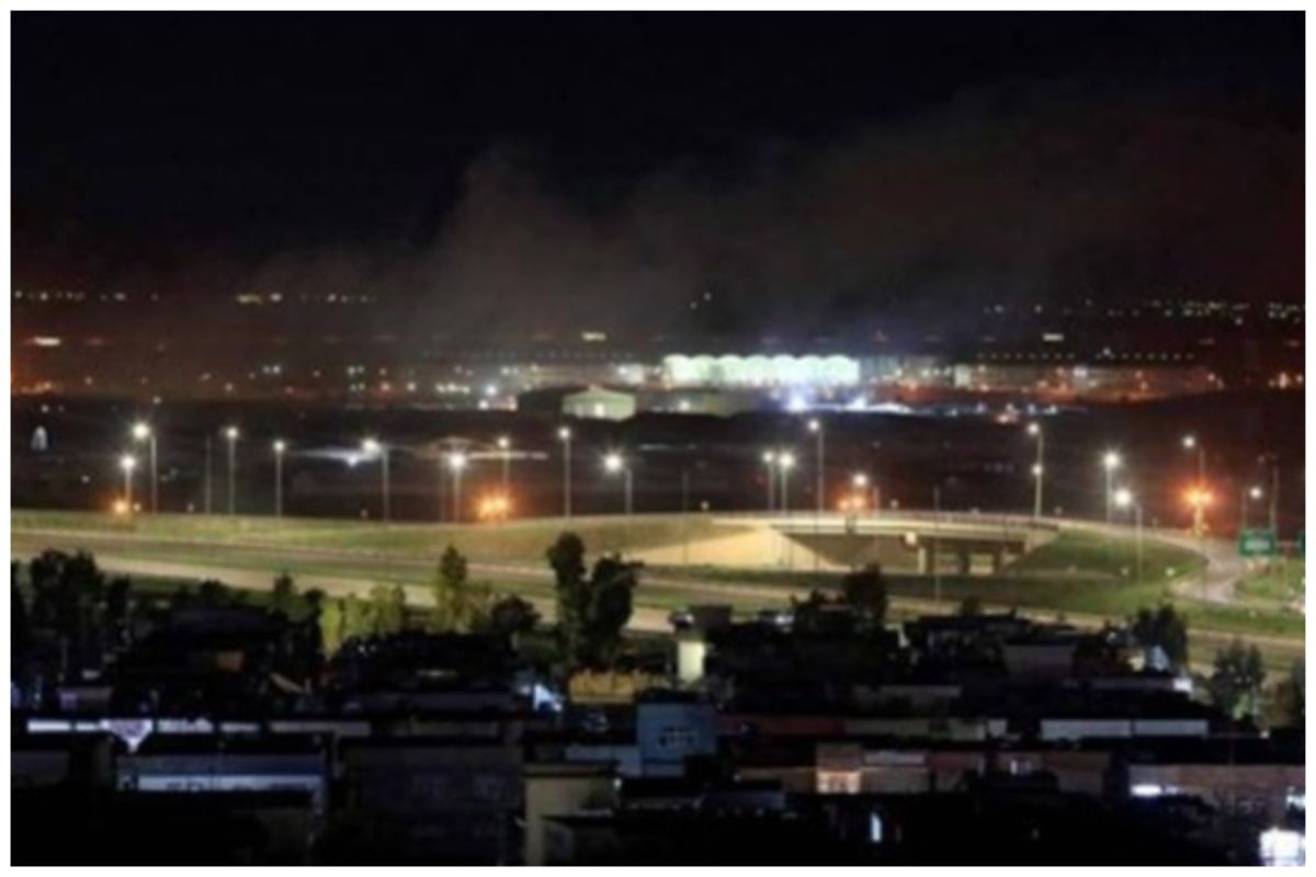 حمله پهپادی مقاومت عراق به آمریکا/ پایگاه اربیل زیر آتش