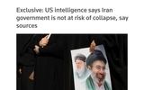 رویترز: حکومت ایران با خطر فروپاشی روبه رو نیست