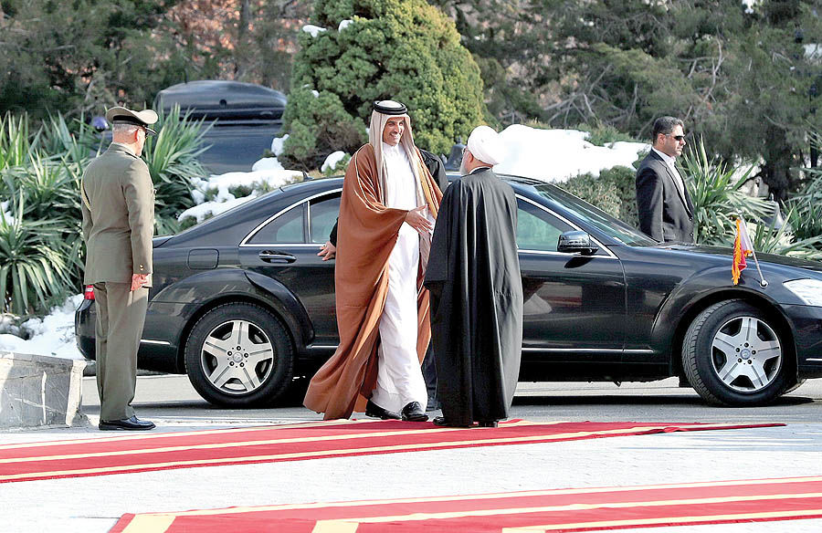 سفر غیرمنتظره امیر قطر به ایران