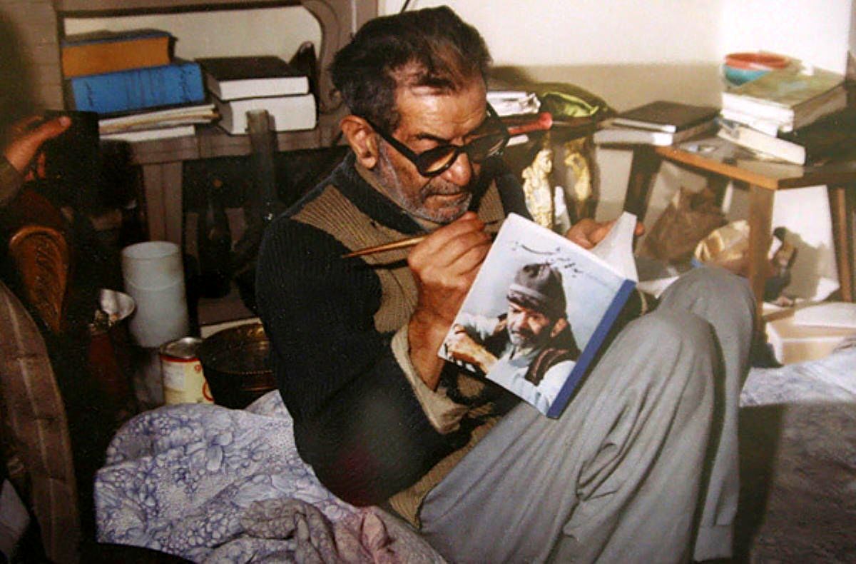 عکسی خاص از رهبر انقلاب و شاعر معروف ایرانی