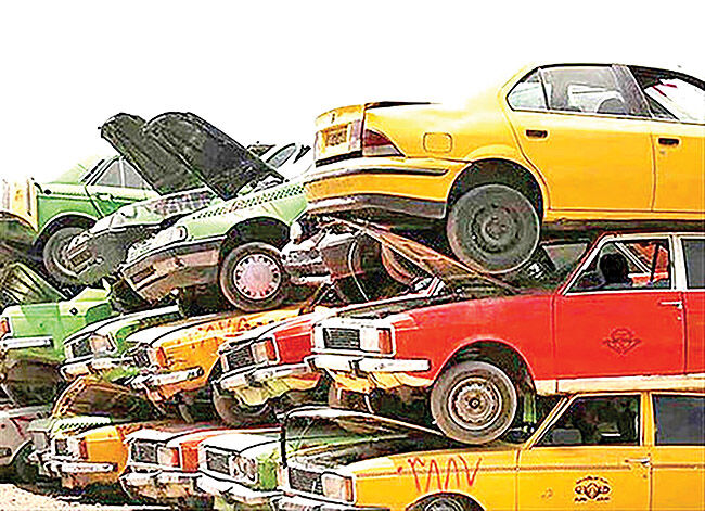  اسقاط ۱۱۵هزار خودرو فرسوده در ۶ ماه‌ امسال