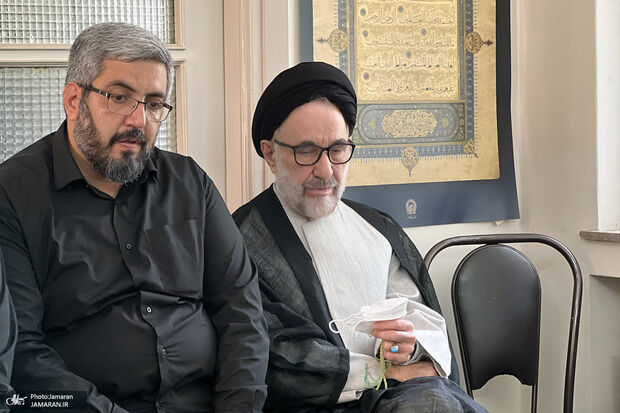 خاتمی: جای سیدمحمود دعایی را هیچ کس پر نمی کند/ مصیبتی کمرشکن بود 