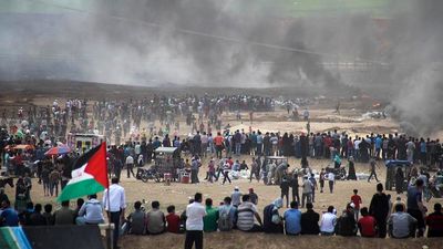 تظاهرات گسترده شهروندان مراکشی در حمایت از غزه