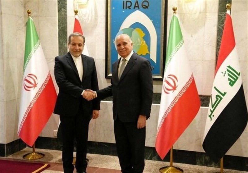 استقبال عراقچی از وزیر خارجه عراق
