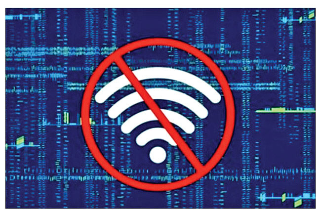 تداوم قطع و وصل اینترنت