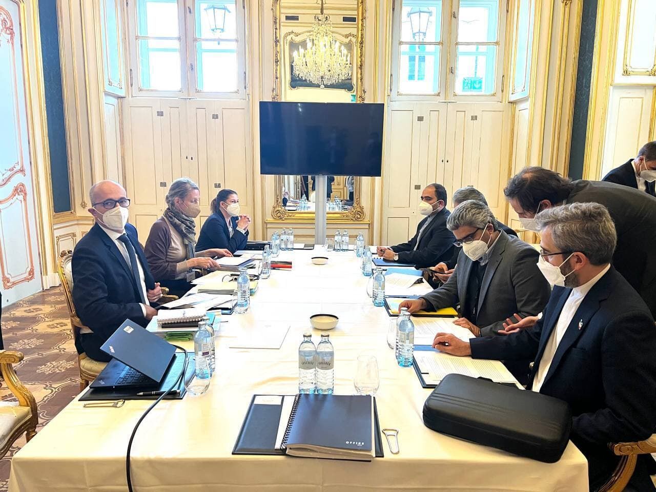 نشست مذاکره‌کنندگان ایرانی و طرف اروپایی در وین
