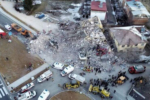 آخرین آمار کشته شدگان در زلزله ازمیر ترکیه