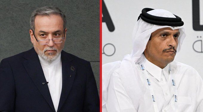 گفت‌وگوی تلفنی عراقچی و نخست وزیر قطر