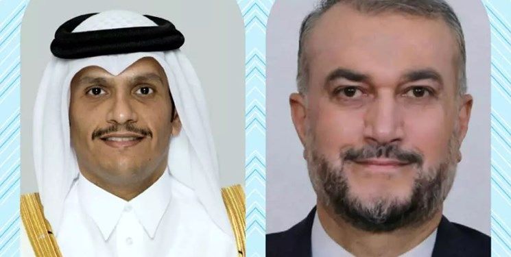 رایزنی تلفنی امیرعبداللهیان و وزیر خارجه قطر+جزئیات