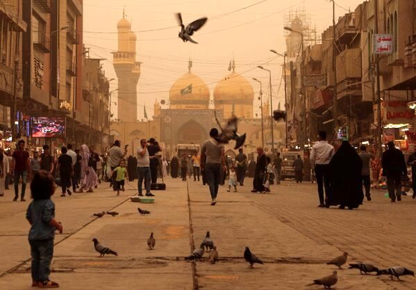 طوفان شن ۵ هزار نفر را راهی بیمارستان کرد!