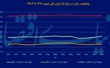 چند درصد شاغلان ایران را زنان تشکیل می دهند؟