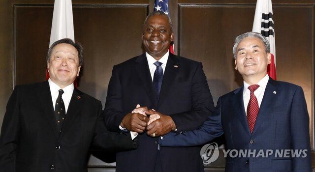 اقدام مشترک کره جنوبی، آمریکا و ژاپن برای مقابله با کره شمالی