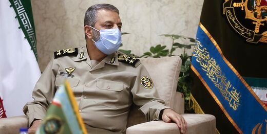 وعده فرمانده کل ارتش برای دفاع متقدرانه از آسمان ایران
