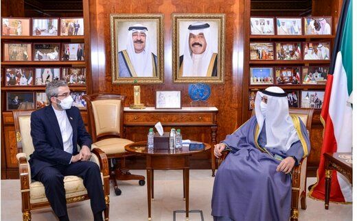 دیدار علی باقری کنی با وزیر خارجه کویت