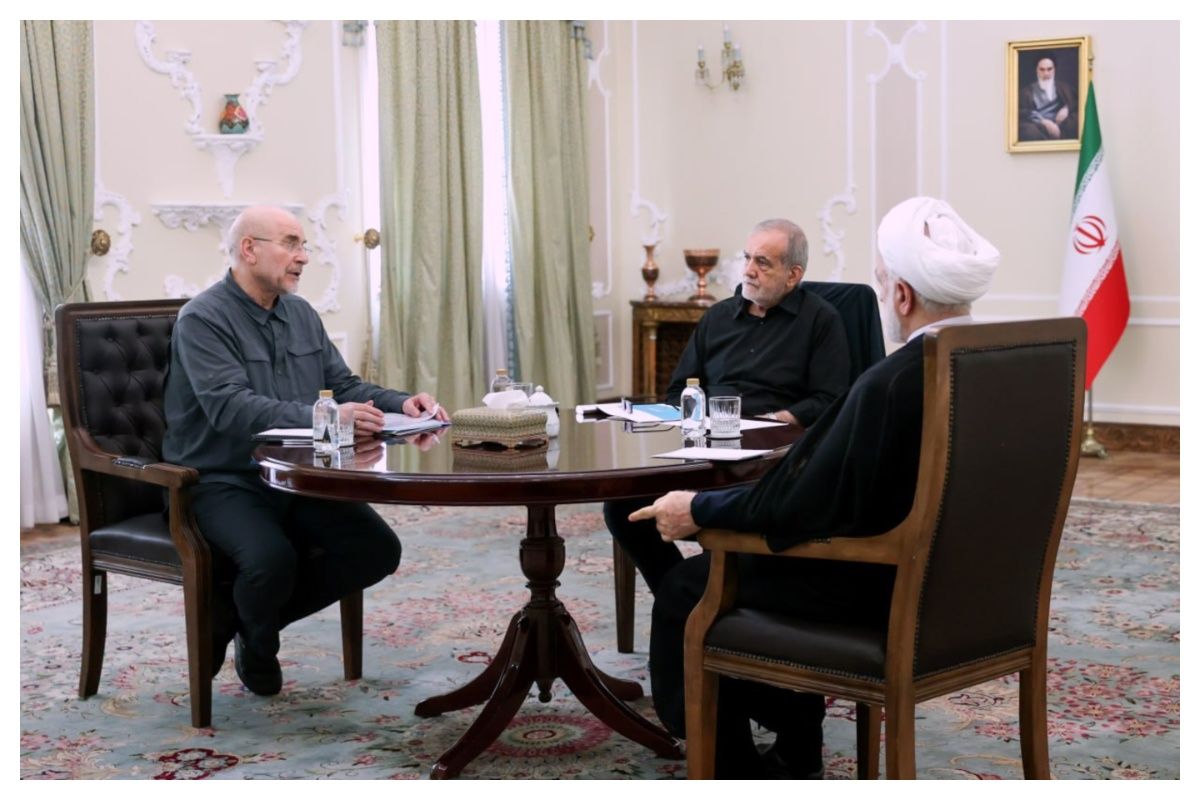 جلسه سران قوا برگزار شد + عکس