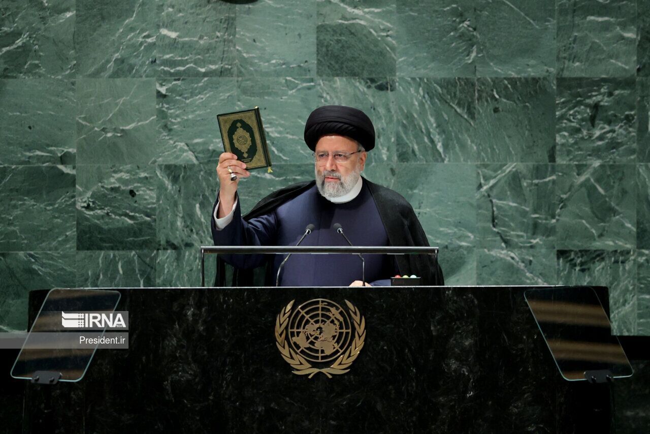 قدردانی از ابراهیم رئیسی در مجمع عمومی سازمان ملل