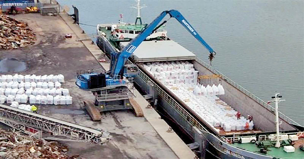 تکمیل زنجیره صادرات اوره پردیس با به‌کارگیری انبار جدید