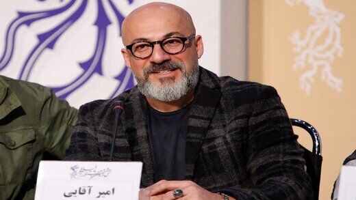 گریم زنانه امیر آقایی در یک پروژه مرموز+عکس