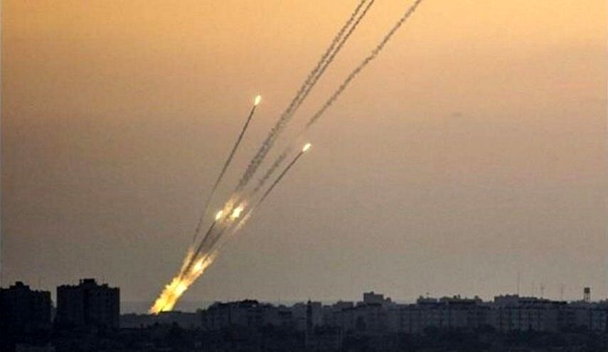شلیک ۵ راکت از غزه به سمت اراضی اشغالی+جزئیات