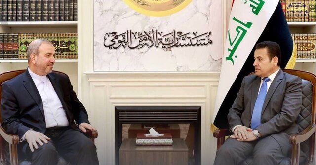 گفت‌و‌گوی سفیر ایران و مشاور امنیت ملی عراق درباره کنترل مرزها
